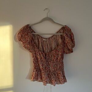 DÔEN Adie Blouse in Liberty Poppy Bell Floral